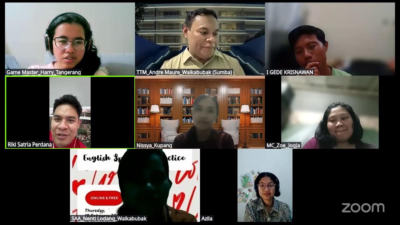English Speaking Practice #2 in collaboration with Cemara Education & English Assistance Assistance
