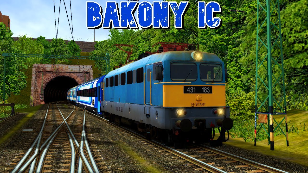 BAKONY IC Szombathely-Veszprém-Budapest-Déli MSTS / OR