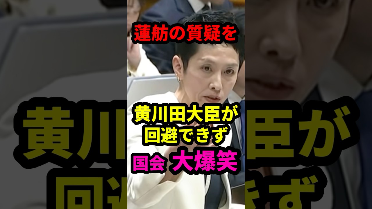 🎉270万回再生🇯🇵殺伐とした国会がいつの間にか爆笑に #政治 #蓮舫 #高市早苗 #片山さつき