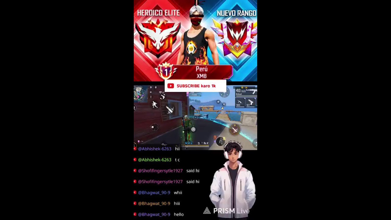 🔥 pagal Neeraj FF 10k 🔥
Free Fire Pro Gameplay | Live Streams 🎮
Clutch • Rush • Rank Push 💣
Subs