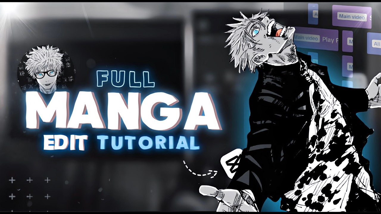 How To Make Advance Manga Edits On CapCut! | Full Manga Tutorial