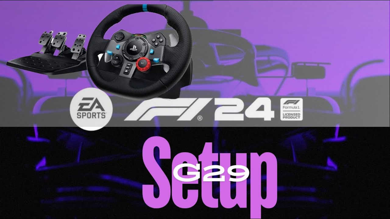 F1 24 Settings for Logitech G29/G923