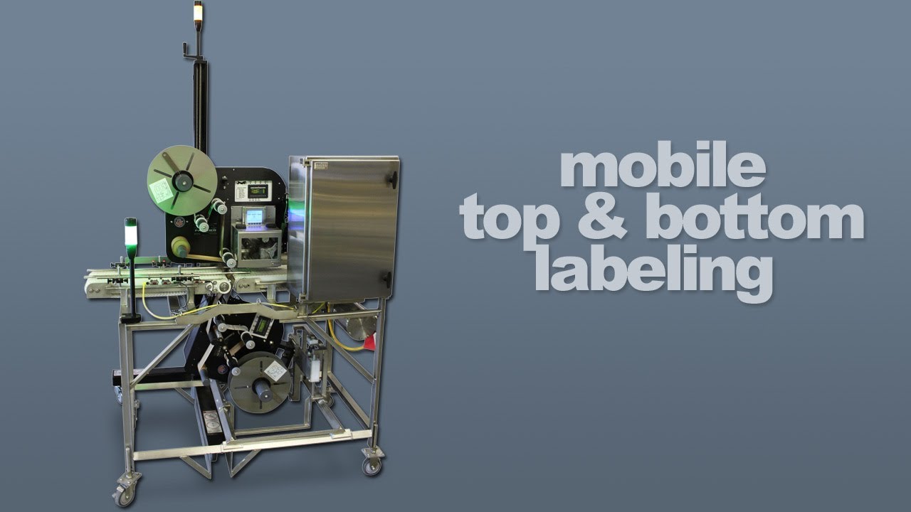 Top & Bottom Labeling Conveyor System