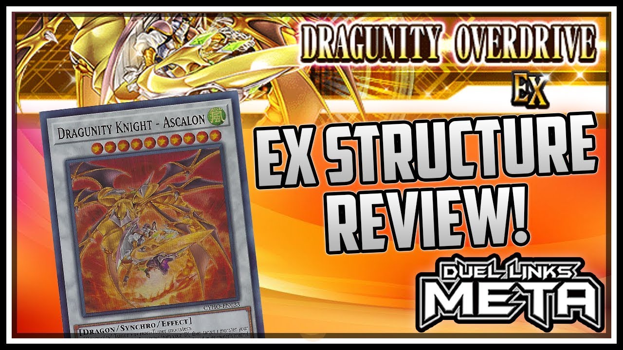 NEW Dragunity EX Structure Deck Review! [Yu-Gi-Oh! Duel Links]