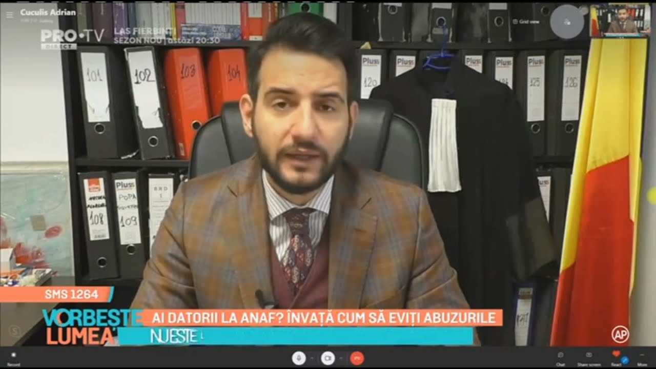 Poprirea de la Fisc si Anaf - Ce facem daca avem datorii la stat , cum le contestam -avocat Cuculis