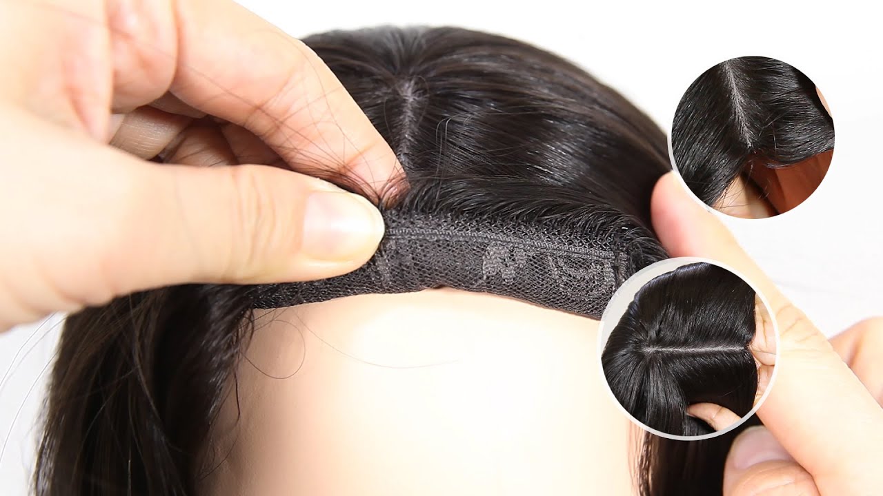 Double Drawn Wavy Hair Silk Top Jewish Kosher Wigs #jewishwig #humanhairwig #silktop #wigs