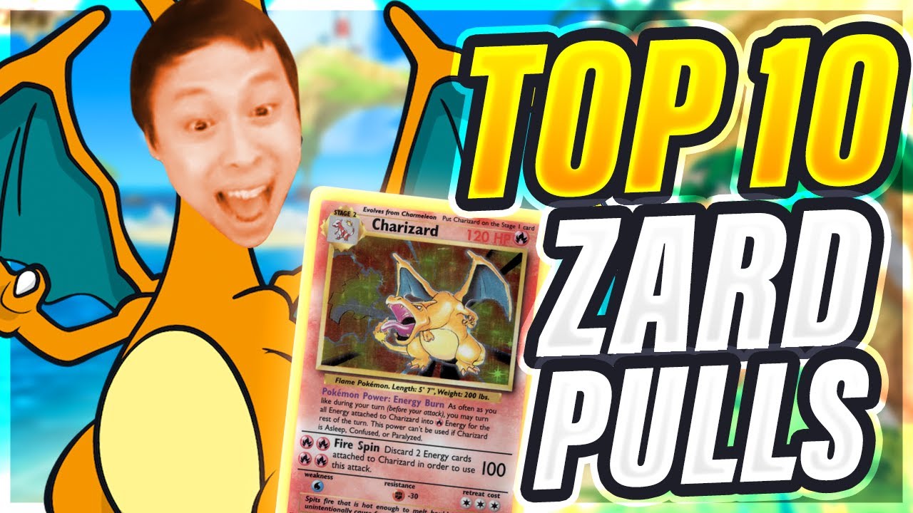 Top 10 Charizard Pulls!