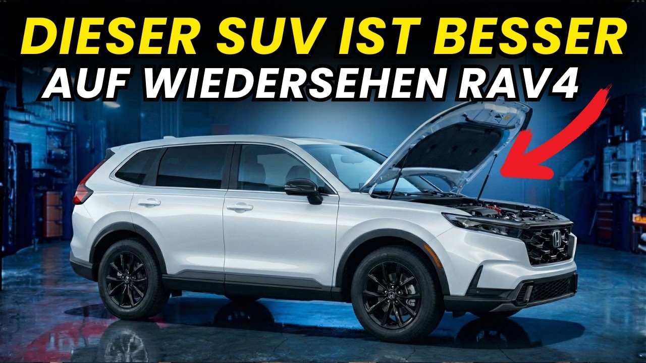 Diese 4 SUVs sind die bessere Alternative zum Toyota RAV4 – und günstiger