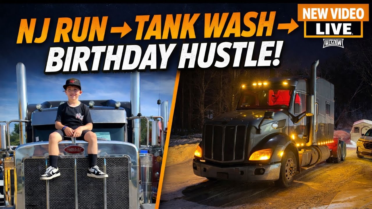 We Ran to NJ… Tank Wash Detour… Then Raced Home for Birthday Dinner!