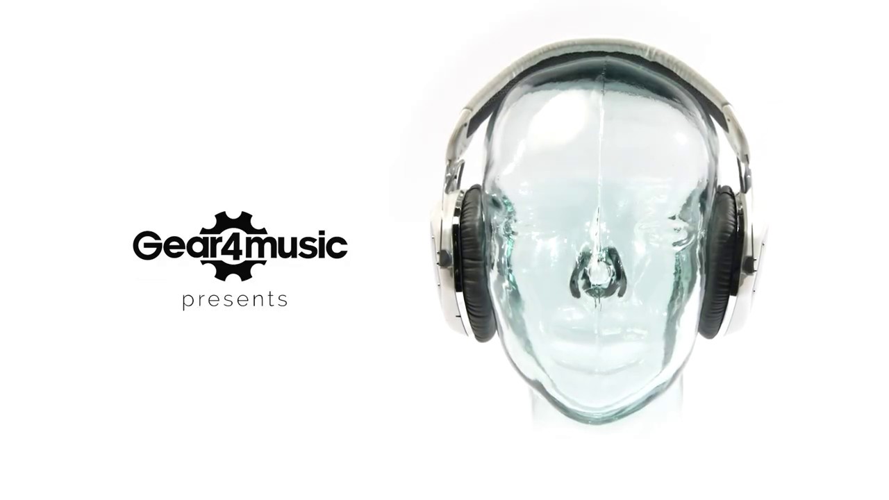 V-Moda Crossfade Wireless Bluetooth Headphones, White Silver | Gear4music