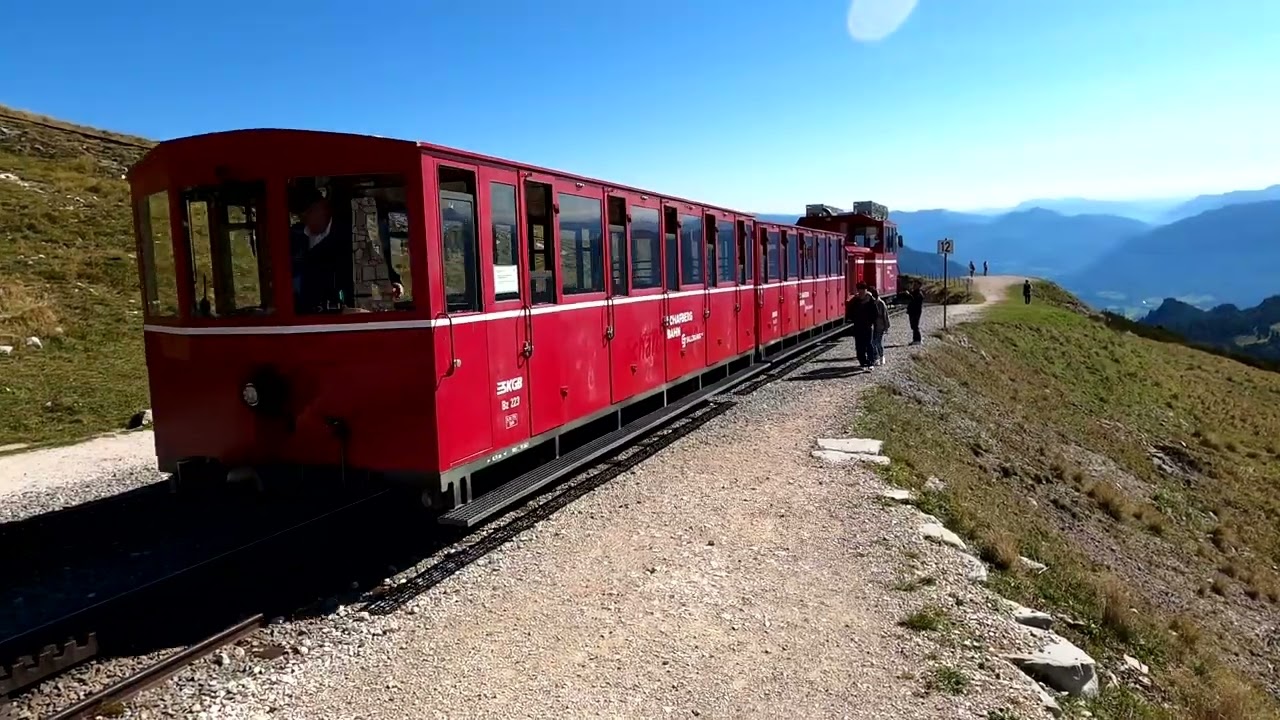 ÖSTERREICH St. Wolfgang - Schafberg: Blick auf wunderschöne Landschaft