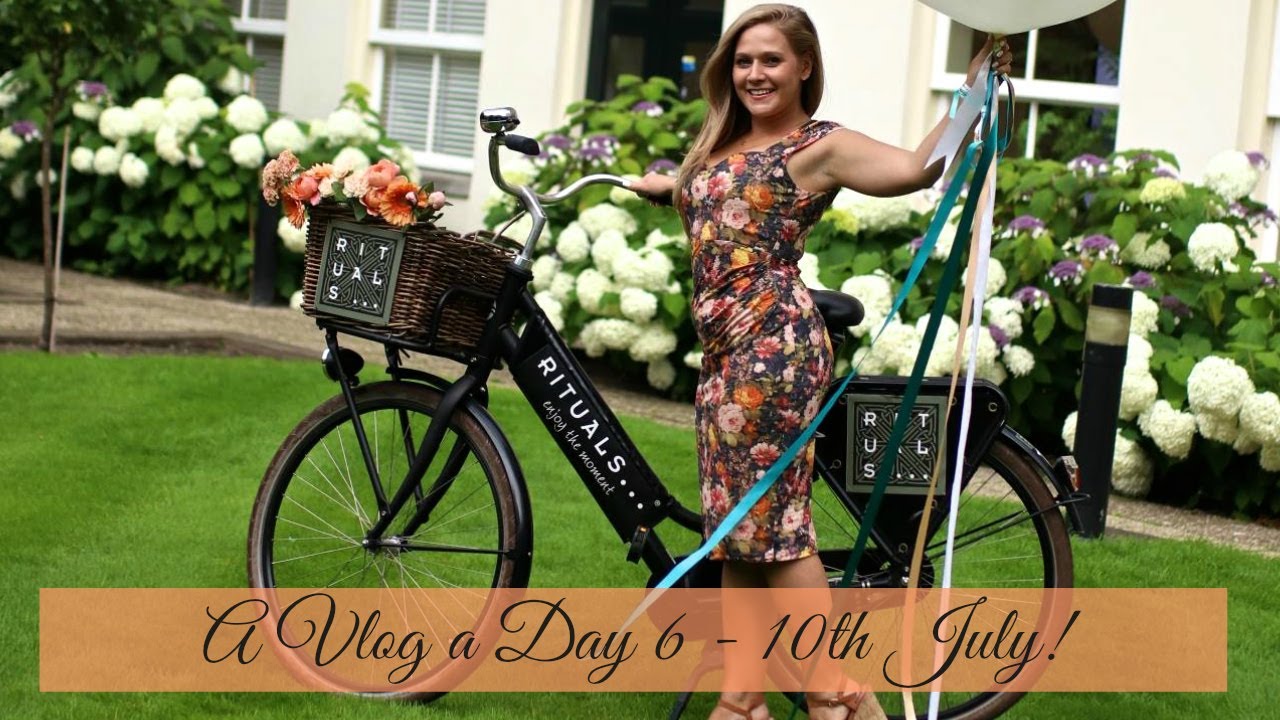 Slow Down Sessions with Rituals in Amsterdam! | A Vlog A Day 6 | July 10th 2017 | Katie KALANCHOE