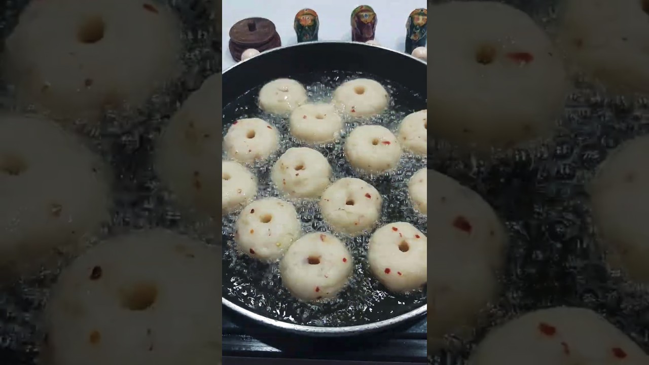 Instant Rava Vada Recipe 😍 | Rava medu vada | easy sooji vada | easy breakfast recipe