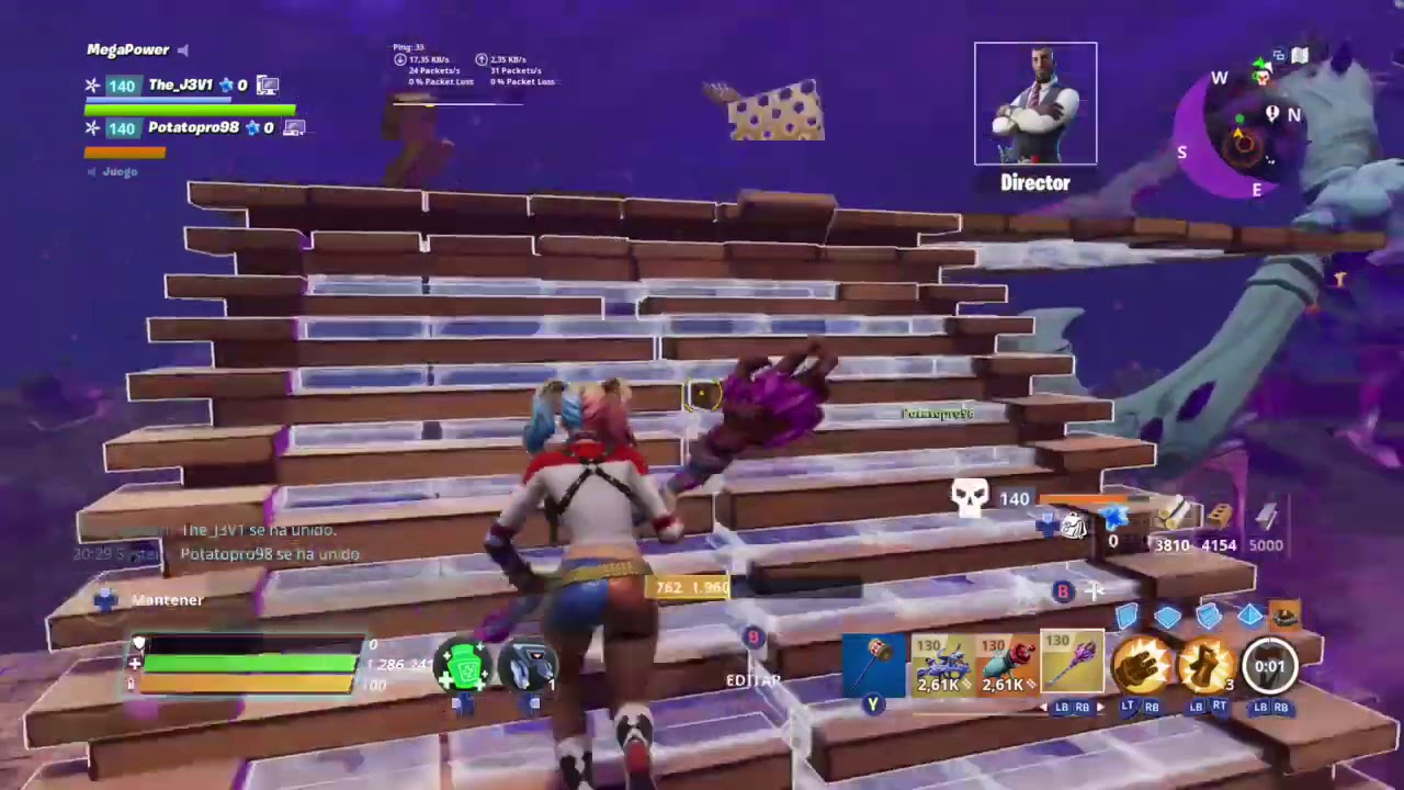 Retornando al Rey de la tormenta mítico. Fortnite Salvar el mundo