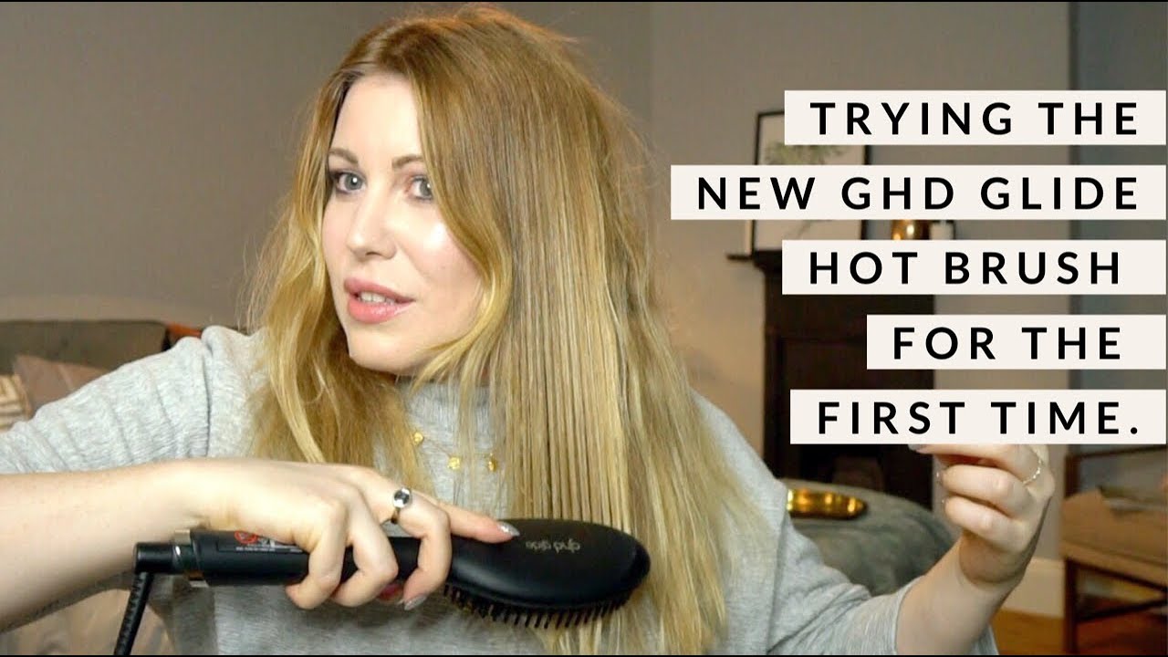 Тестирование новой горячей щетки GHD Glide // Обзор GHD Glide