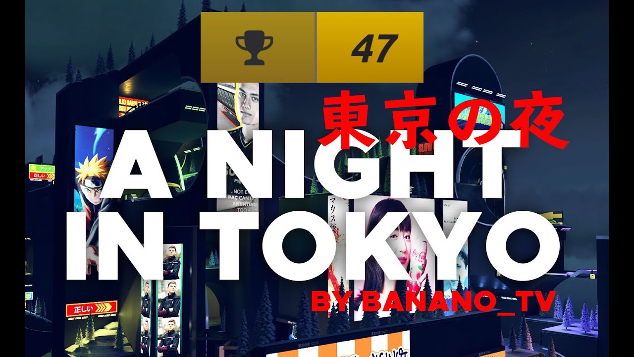 A very playable Trackmania RPG map - A Night In Tokyo