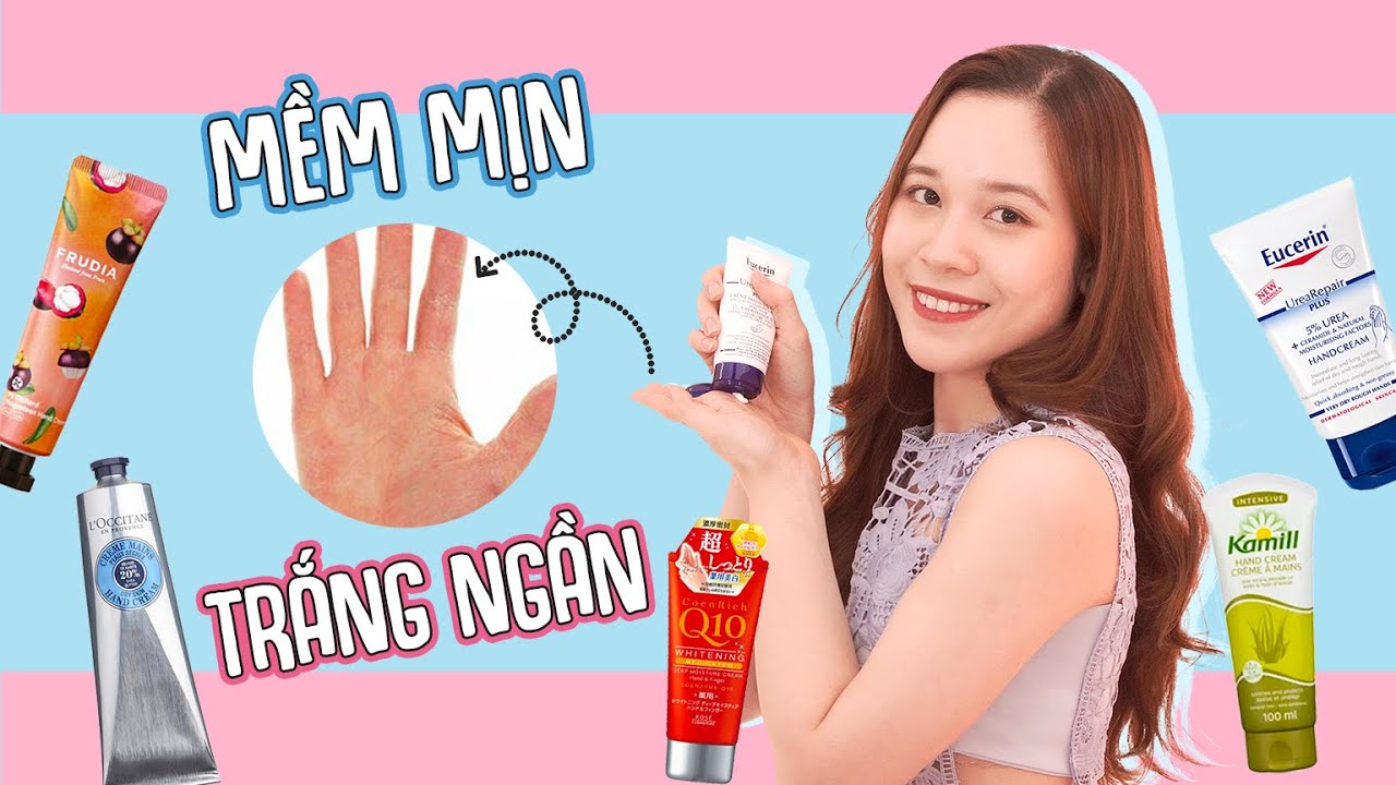 Review so sánh 10 KEM DƯỠNG TAY giá từ vài chục đến hơn 500K ✌️ Innisfree,L’occitane, Eucerin,Frudia