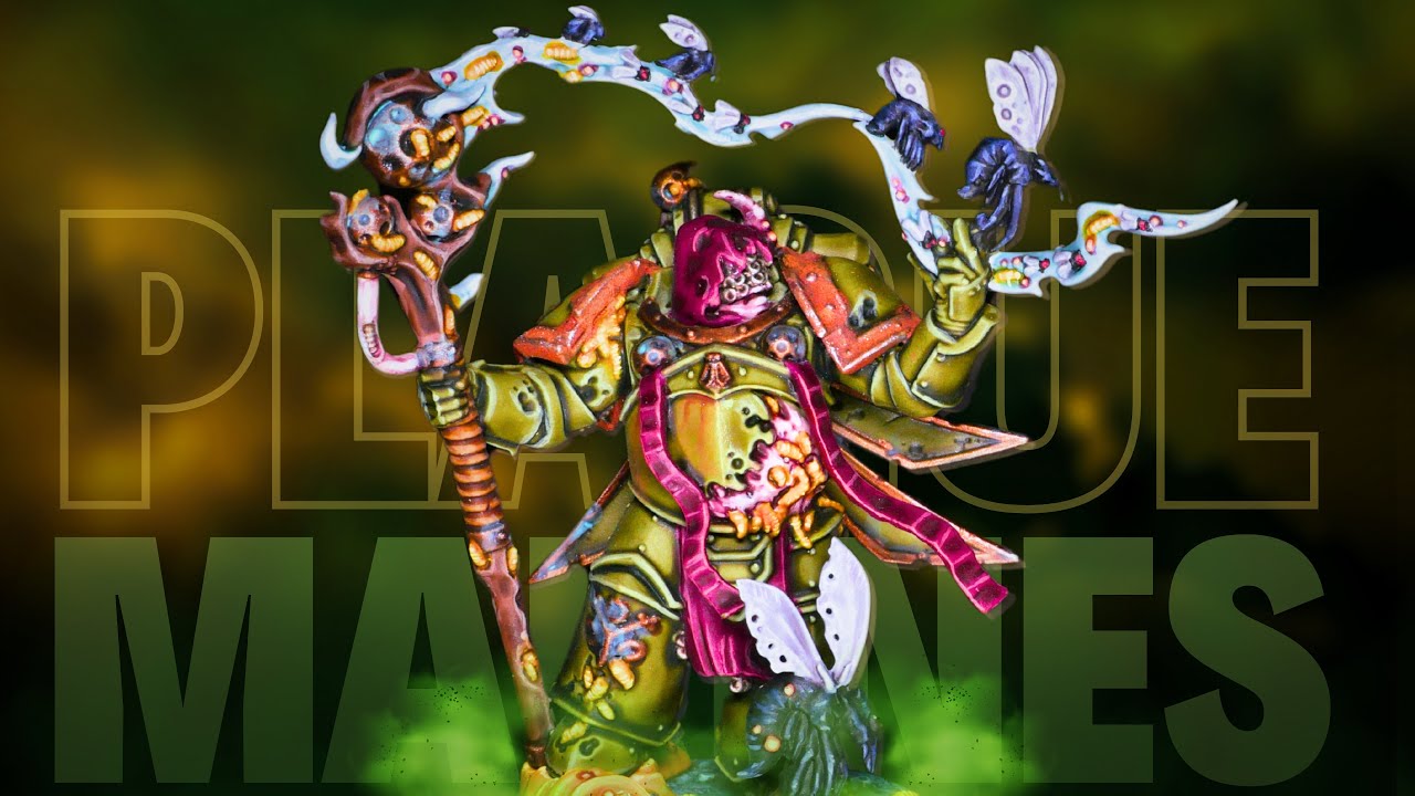 How to paint the Plague Marine Kill Team