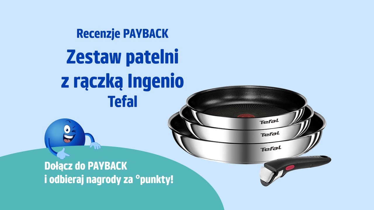 Patelnia - jaką wybrać? 🍳 Recenzja patelni Tefal Ingenio z odpinaną rączką od PAYBACK