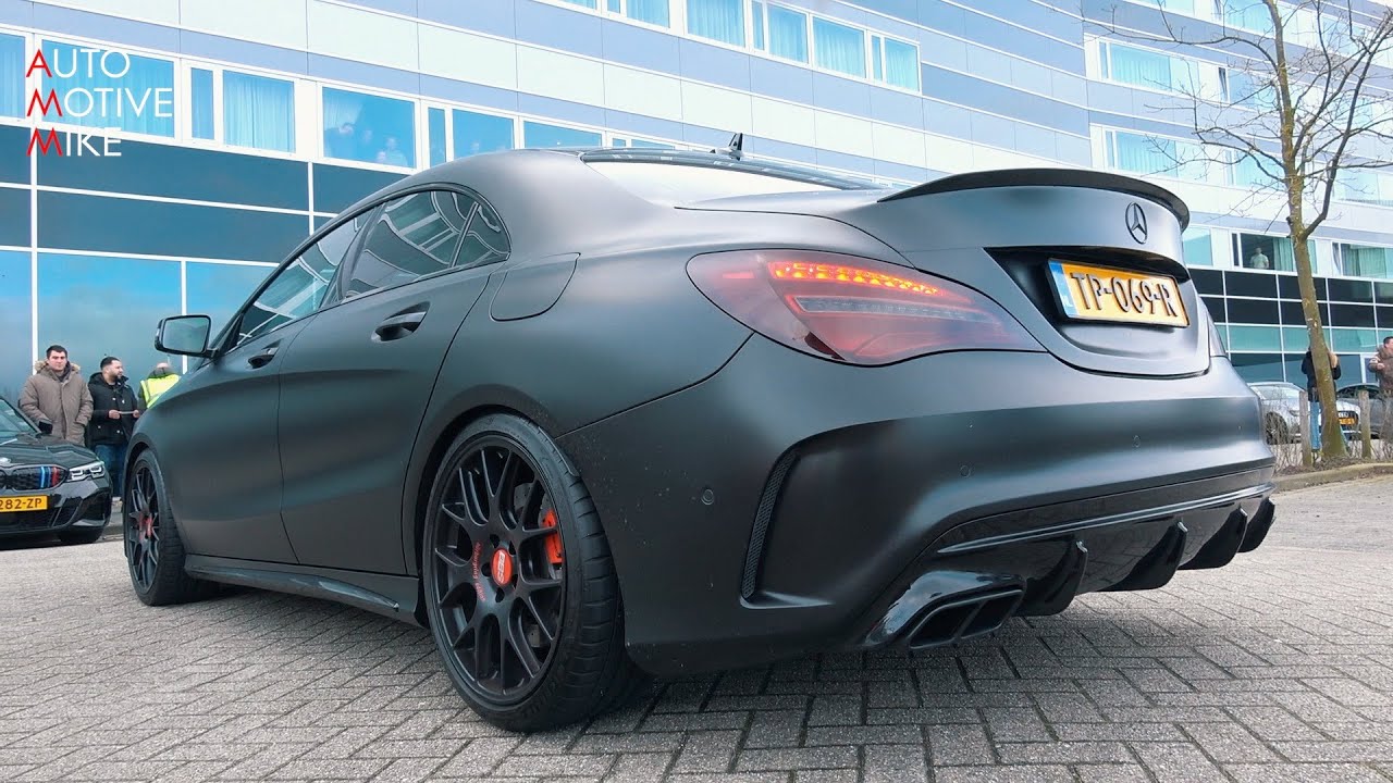 Decatted 500HP Mercedes CLA45 AMG - REVS & ACCELERATION SOUNDS