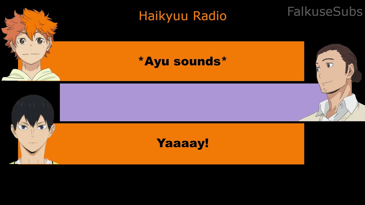 [Eng Sub] Asahi's radio etiquette