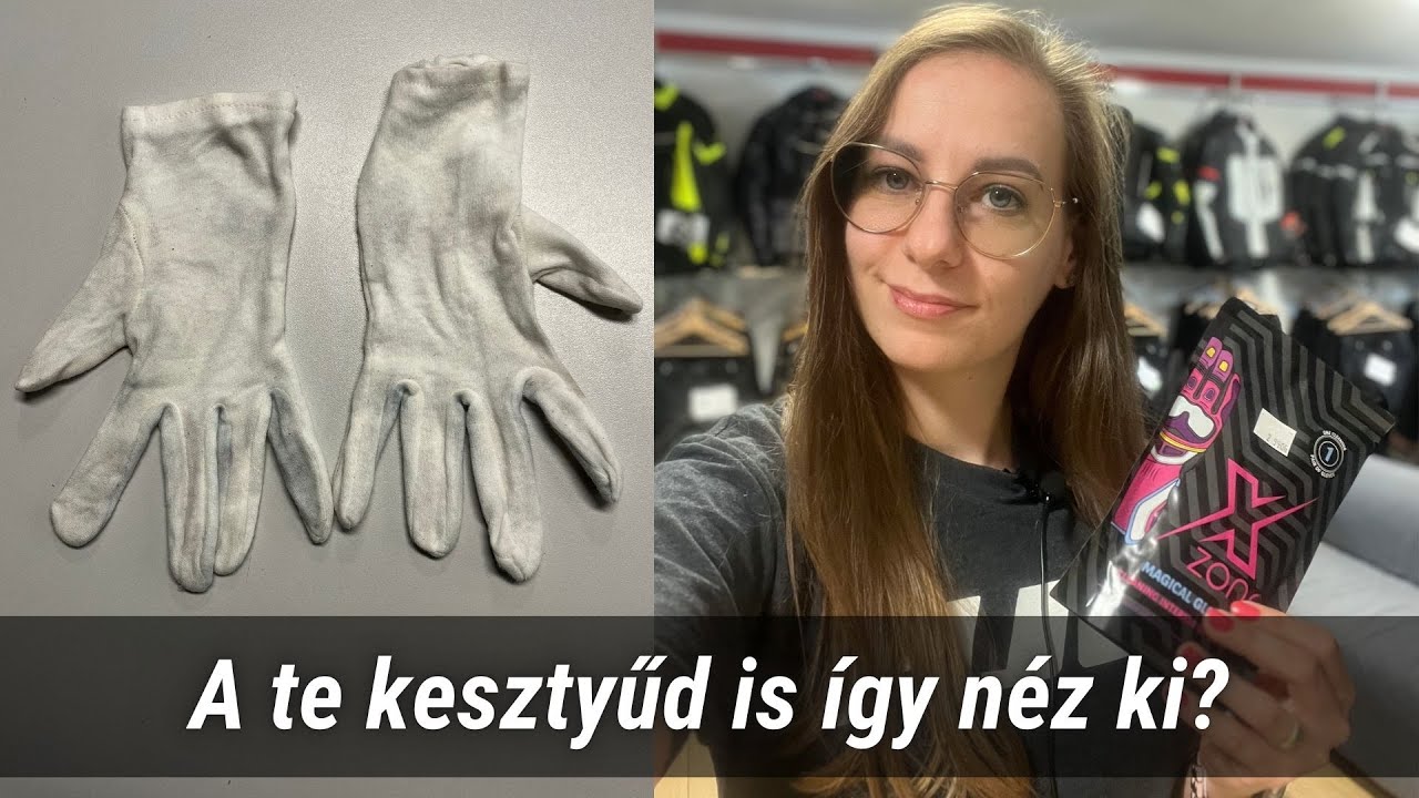 Nincs többé büdös motoros kesztyű😁
