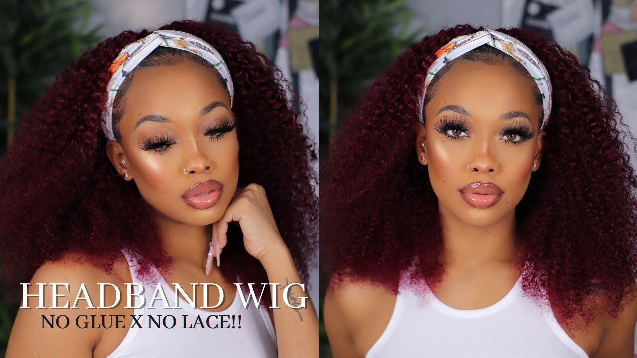 BEST 99j HEADBAND WIG !! EASY * Must Have* THROW ON & GO BEGINNER WIG!!- ft Supernova