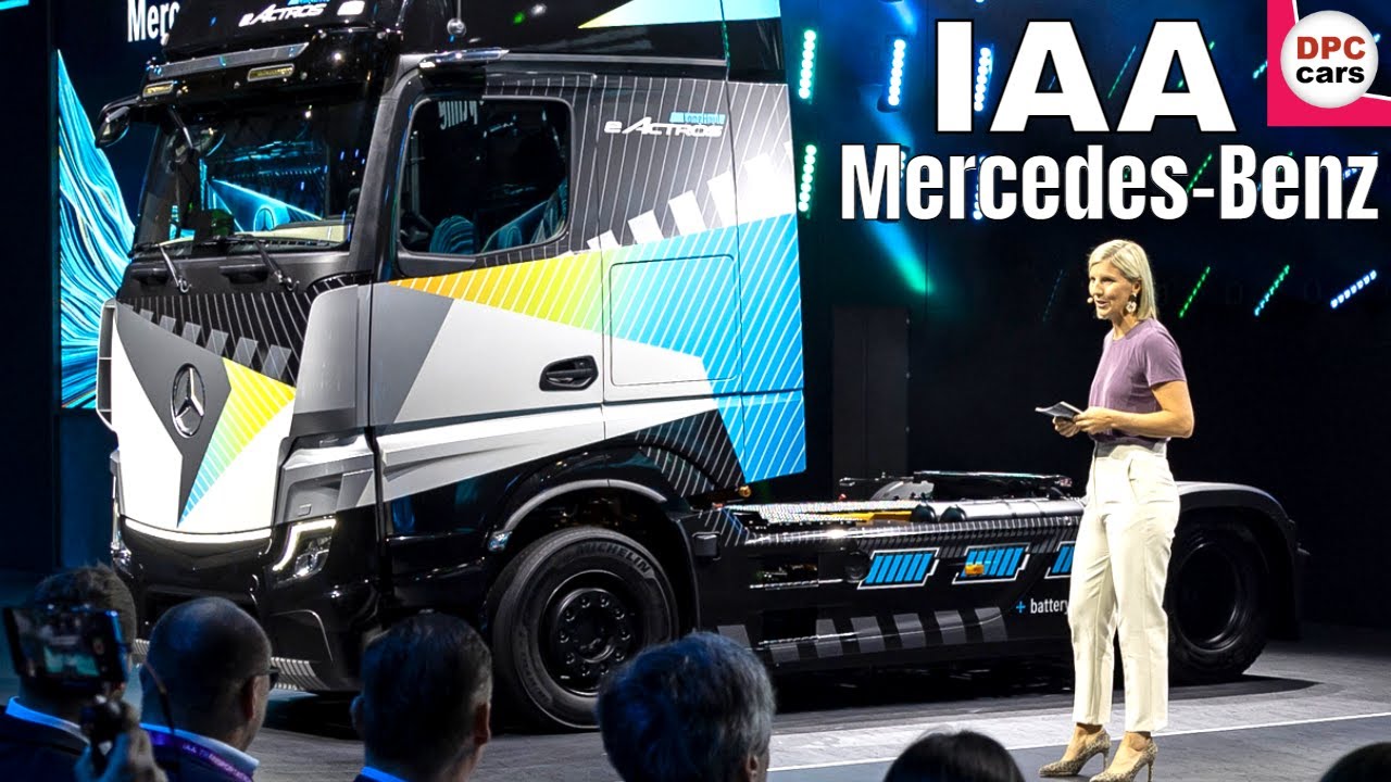 Mercedes-Benz Daimler Trucks Press Event at IAA Transportation 2022