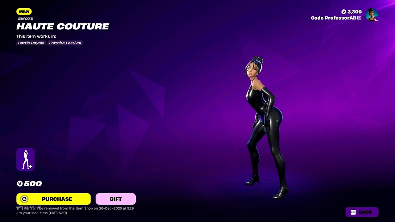 *New* Haute Couture Emote Is so Sus 🍑😜 Rhea Raj, Aliyah's Interlude 😱
