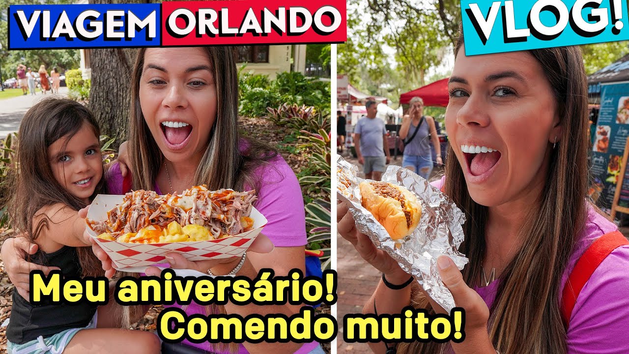 VIAGEM DE ORLANDO #8 - COMEMORANDO MEU ANIVERSARIO EM ORLANDO !