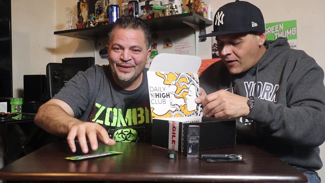 Daily High Club October 2019 Unboxing, What are you Afraid of?