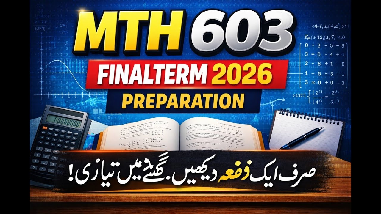 mth603 final term preparation ||2026|mth603 final term papers