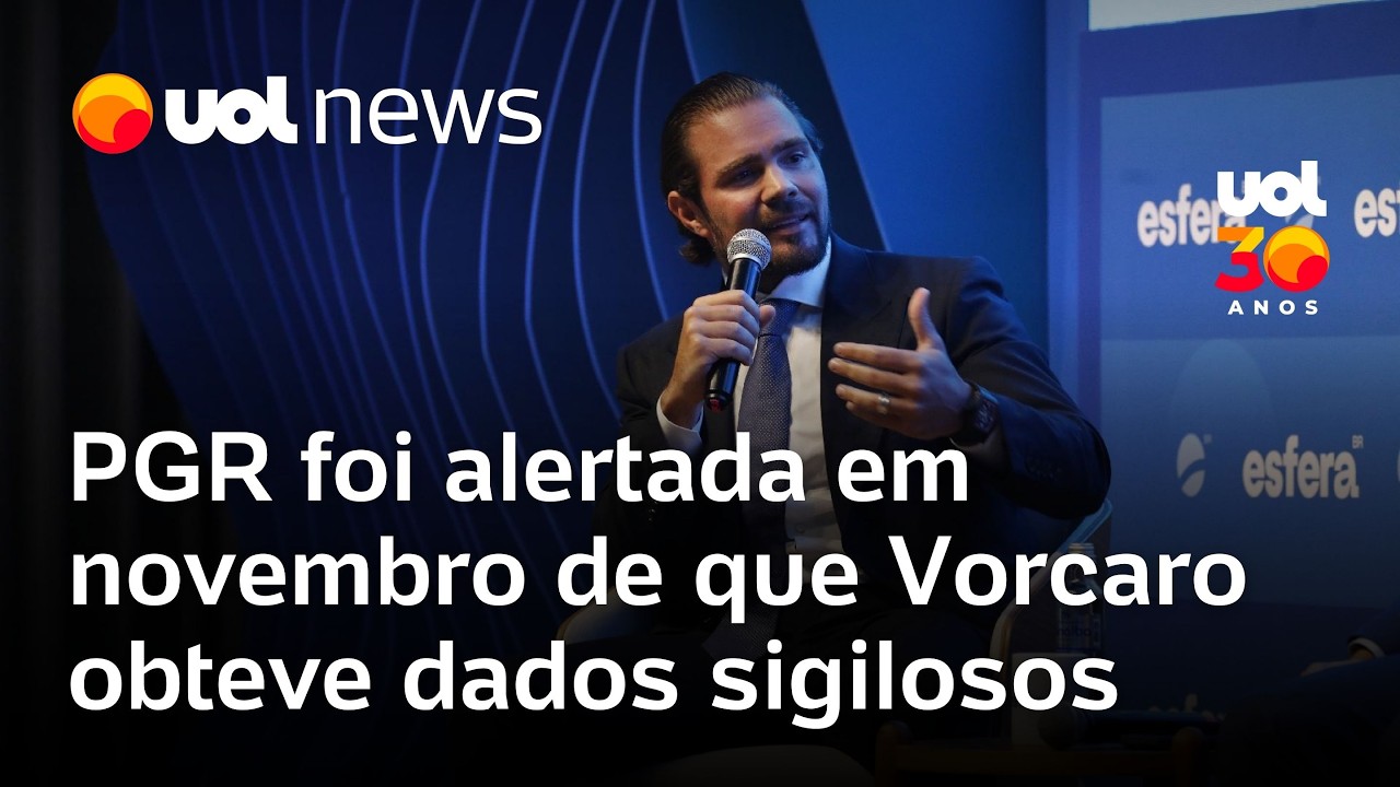 PGR foi alertada em novembro de que Vorcaro obteve dados sigilosos de investigações contra ele