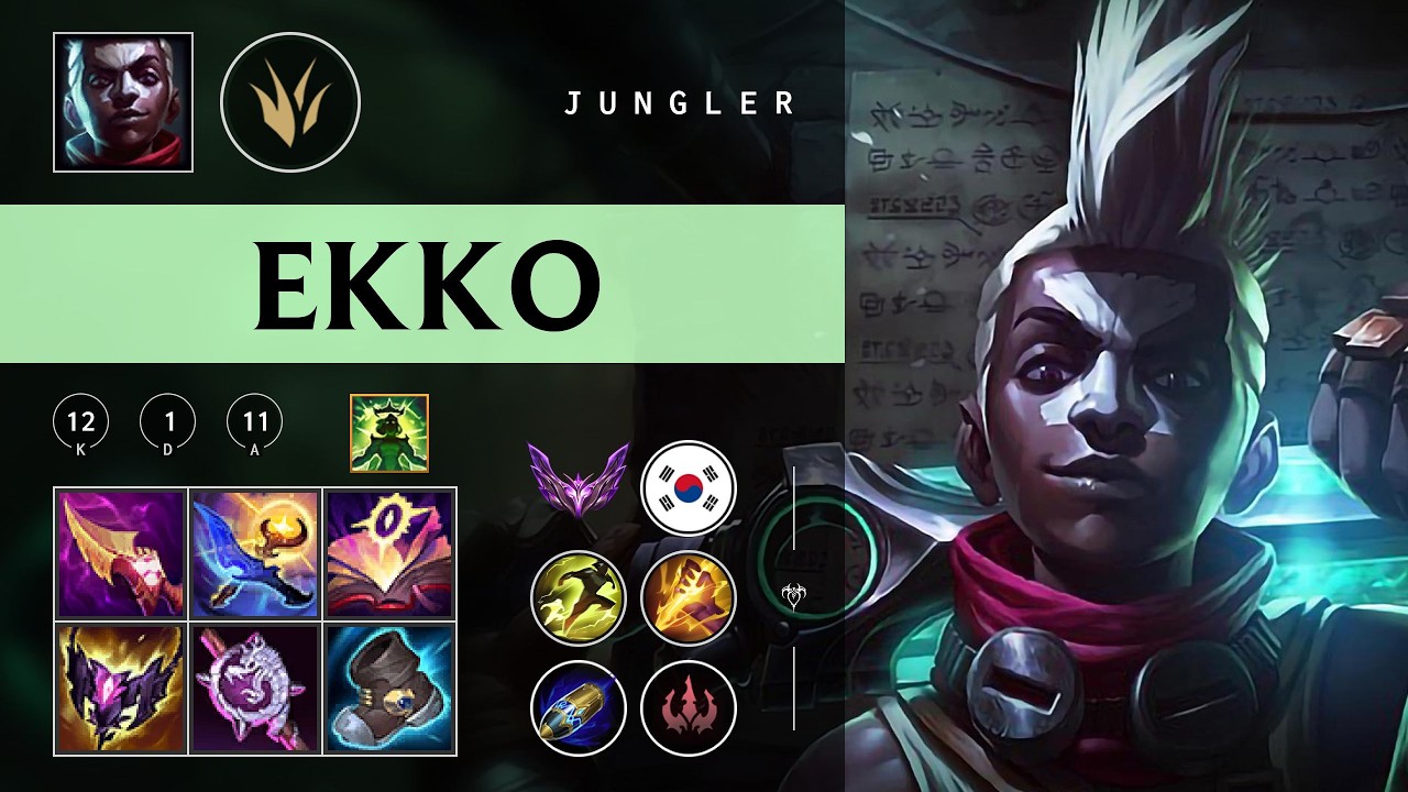 Ekko Jungle vs Viego - KR Master Patch 26.05