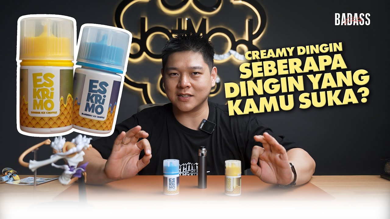 creamy yang dingin ternyata enak juga by ESKRIMO