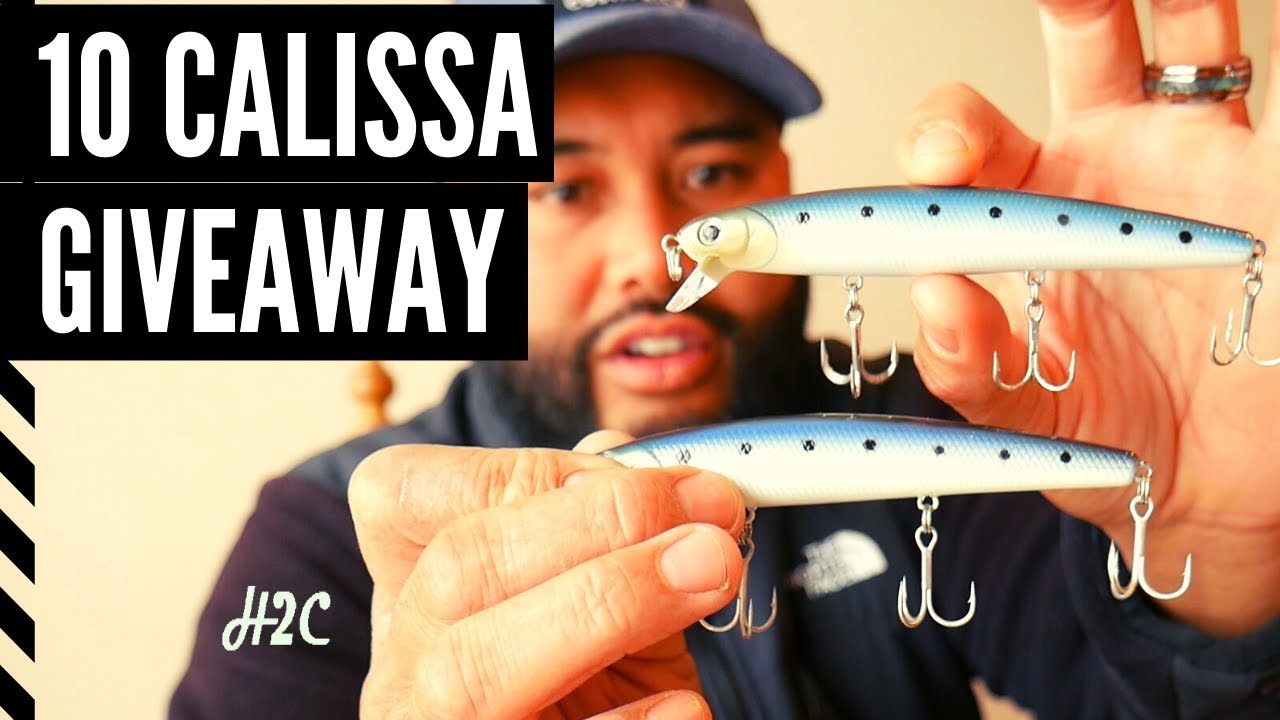 Calissa Super Glow Sardine Flash Minnow 110 Giveaway
