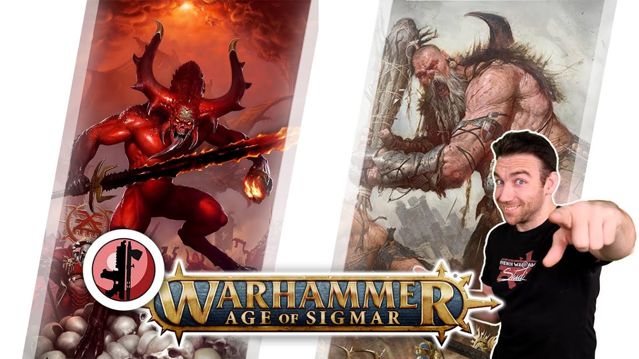 Warhammer AOS - Khorne VS Sons of Behemat !