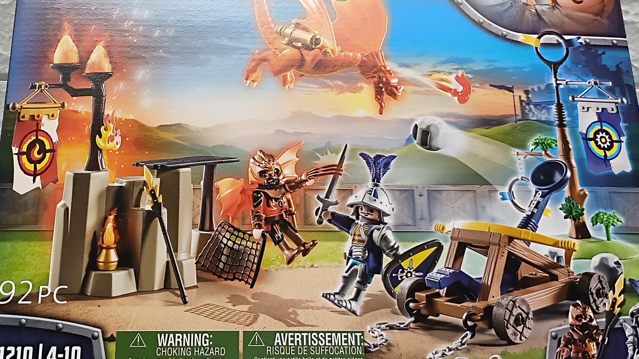 Playmobil - Novelmore vs. Burnham Raiders - Turnierplatz  - #unboxing #new #legacy