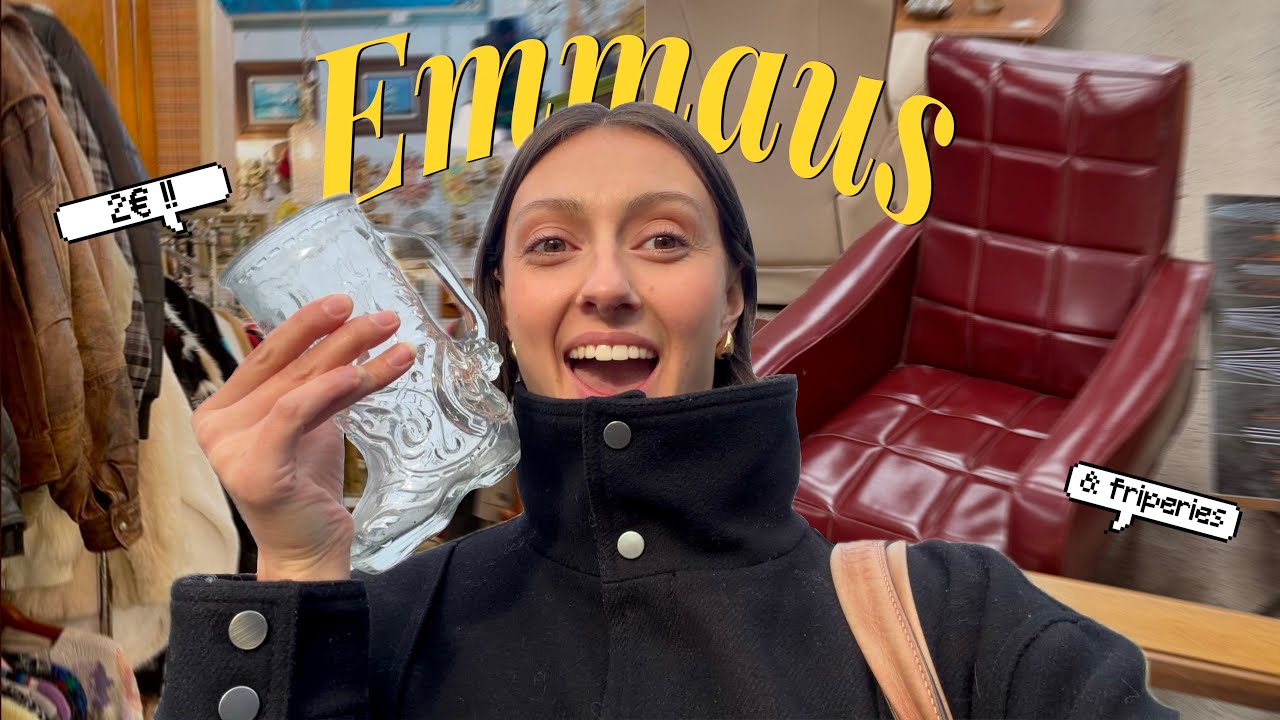 Viens chiner avec moi à Emmaus & en friperies ! (VLOG & HAUL)