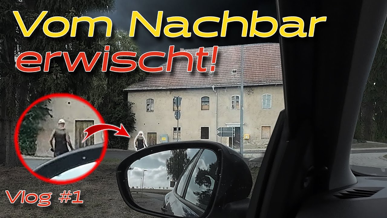 Plötzlich bellt ein Hund! - Nachbar stellt uns am Lost Place