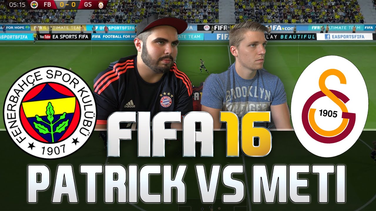 FIFA 16 FENERBAHÇE VS GALATASARAY - PATRICK VS METI