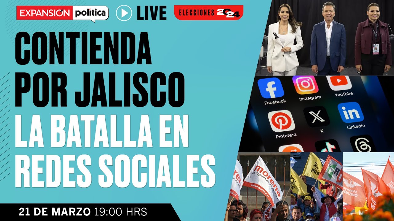 #Elecciones2024: La CONTIENDA por JALISCO | EXPANSIÓN LIVE