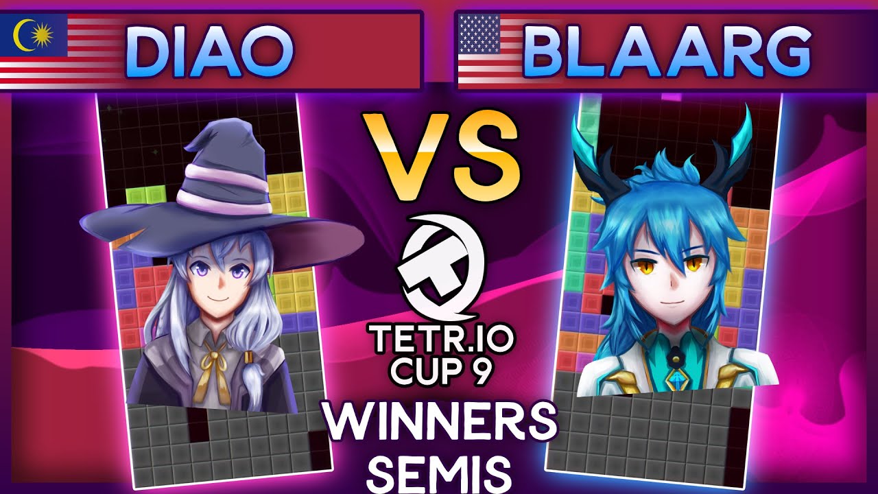 TETR.IO Cup 9 - Diao Vs. Blaarg - Winners Semis