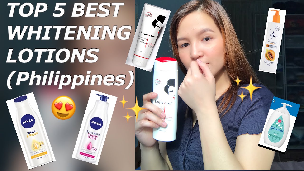 Top 5 BEST WHITENING AND MOISTURIZING LOTIONS! (Philippines)