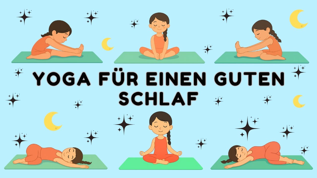 Einfaches Yoga für Kinder | Entspannen und besser schlafen