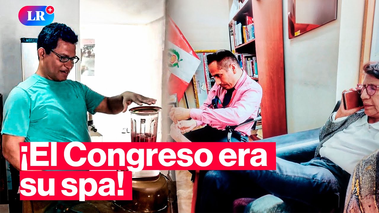 &iexcl;INDIGNANTE! | Asesor de congresista Lucinda V&aacute;squez es captado cort&aacute;ndole u&ntilde;as de los pies |&nbsp;#HLR