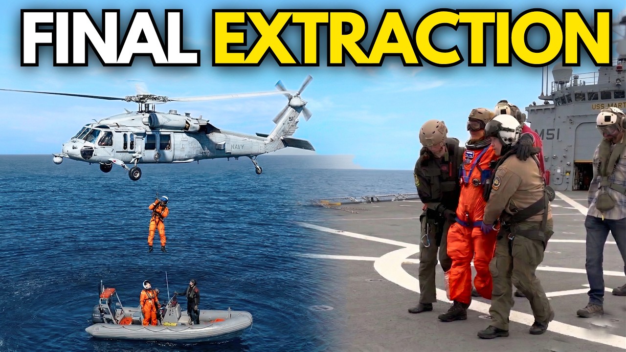 Artemis II Crew Extraction After Splashdown! This Is What Happened Next