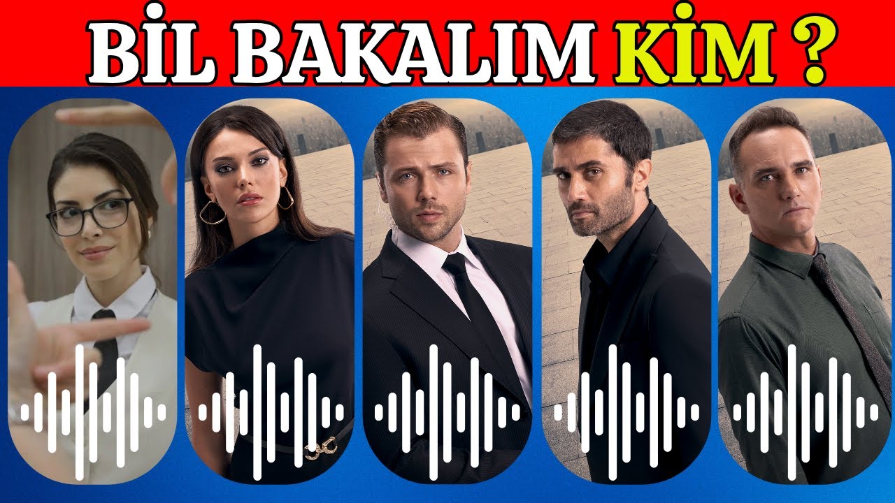 Teşkilat Oyuncularını Sesinden Tanıyabilir misin ? 🔥 | SES BULMACA🎤 (Teşkilat Dizi Testi)