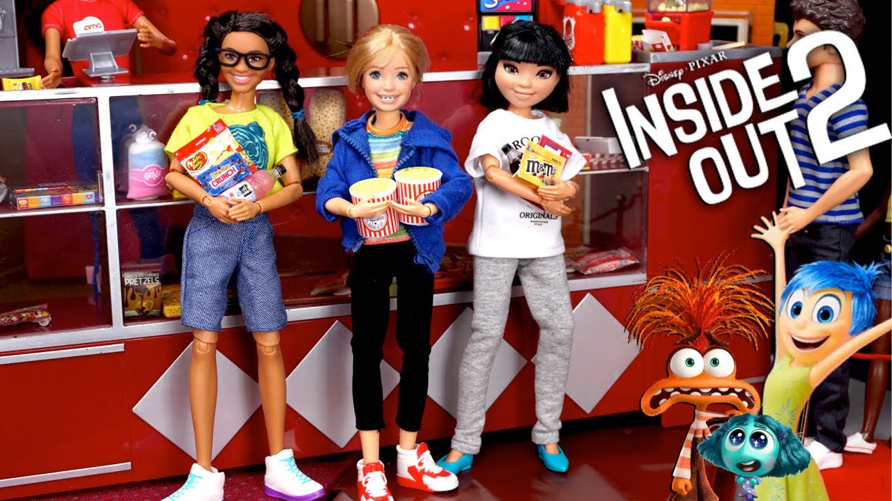 Barbie Inside Out 2 Doll Riley Summer Morning Routine