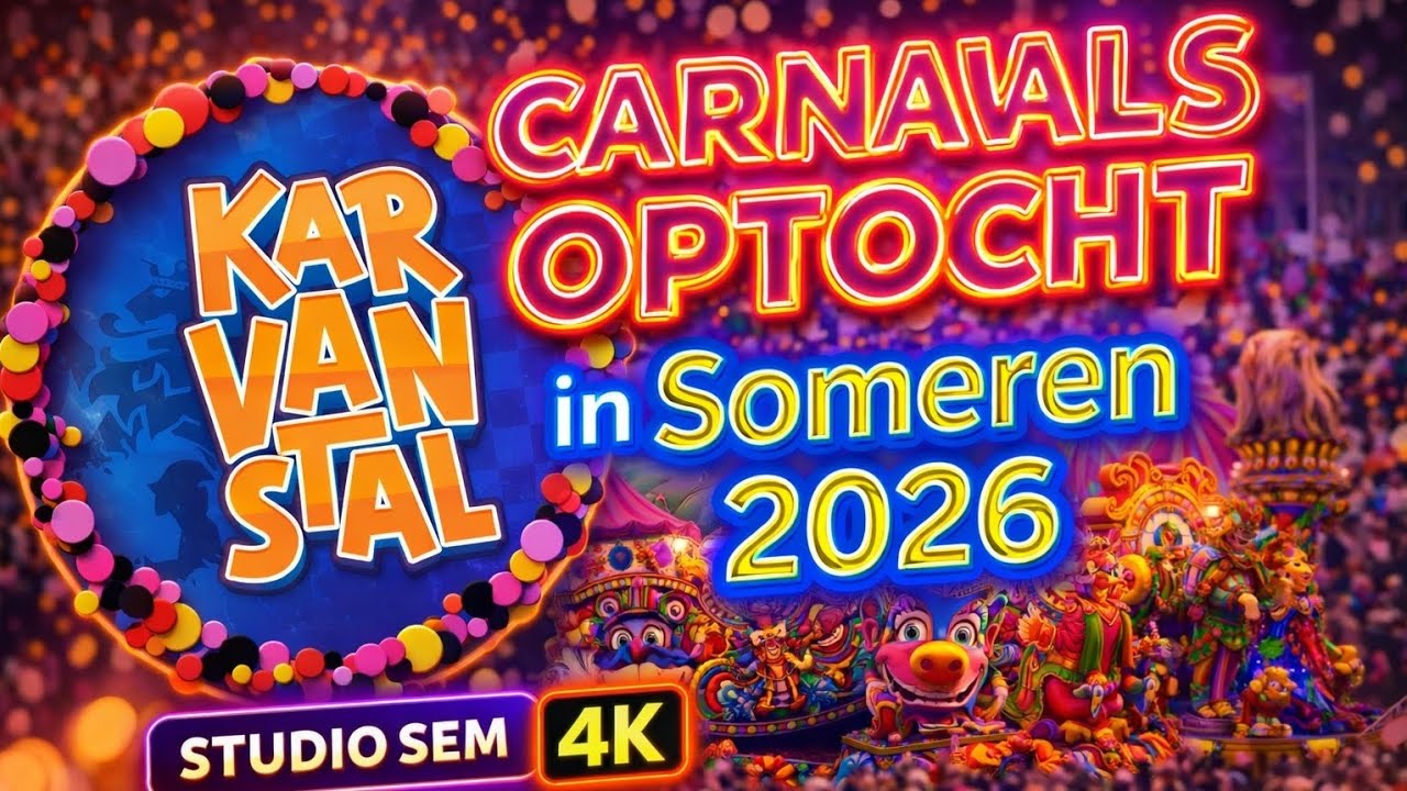Optocht  Someren /Karvanstal 2026 (4K)